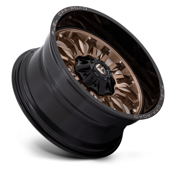 Alloy Wheel, FUEL D797 ARC, 20x10.0, ET -18, 6x135 / 6x139.7, 106.1, Black - EDK.ro