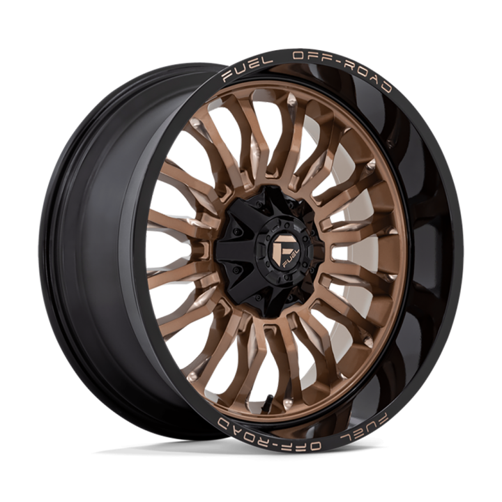 Alloy Wheel, FUEL D797 ARC, 22x10.0, ET -18, 6x135 / 6x139.7, 106.1, Black - EDK.ro