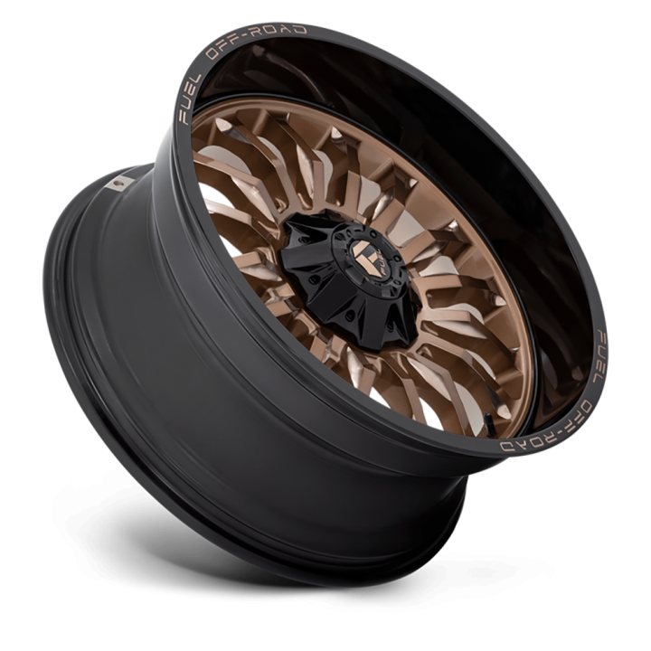 Alloy Wheel, FUEL D797 ARC, 22x10.0, ET -18, 6x135 / 6x139.7, 106.1, Black - EDK.ro