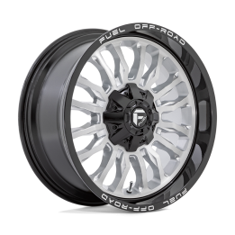Alloy Wheel, FUEL D798 ARC, 20x9.0, ET 1, 6x135 / 6x139.7, 106.1, Black - EDK.ro