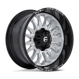 Alloy Wheel, FUEL D798 ARC, 20x10.0, ET -18, 6x135 / 6x139.7, 106.1, Black - EDK.ro