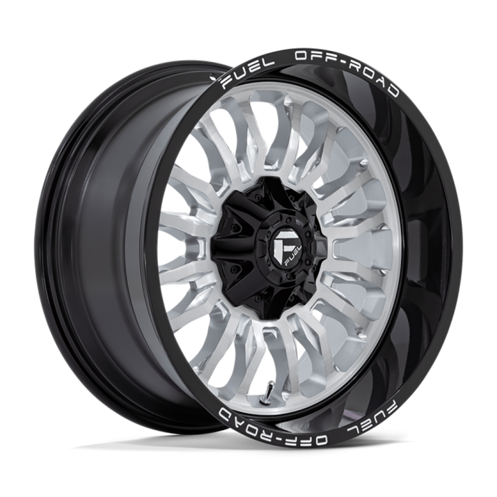 Alloy Wheel, FUEL D798 ARC, 20x10.0, ET -18, 6x135 / 6x139.7, 106.1, Black - EDK.ro