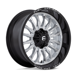 Jantă de Aluminiu, FUEL D798 ARC, 22x10.0, ET -18, 6x135 / 6x139.7, 106.1, Negru - EDK.ro