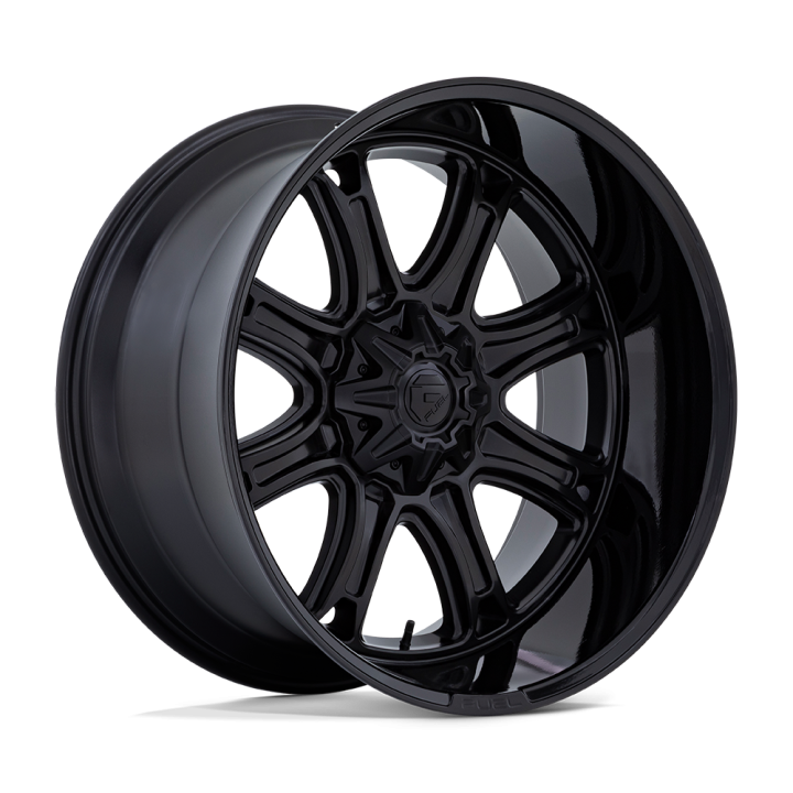 Alloy Wheel, FUEL DARKSTAR, 22x10.0, ET -18, 6x135 / 6x139.7, 106.1, Black - EDK.ro