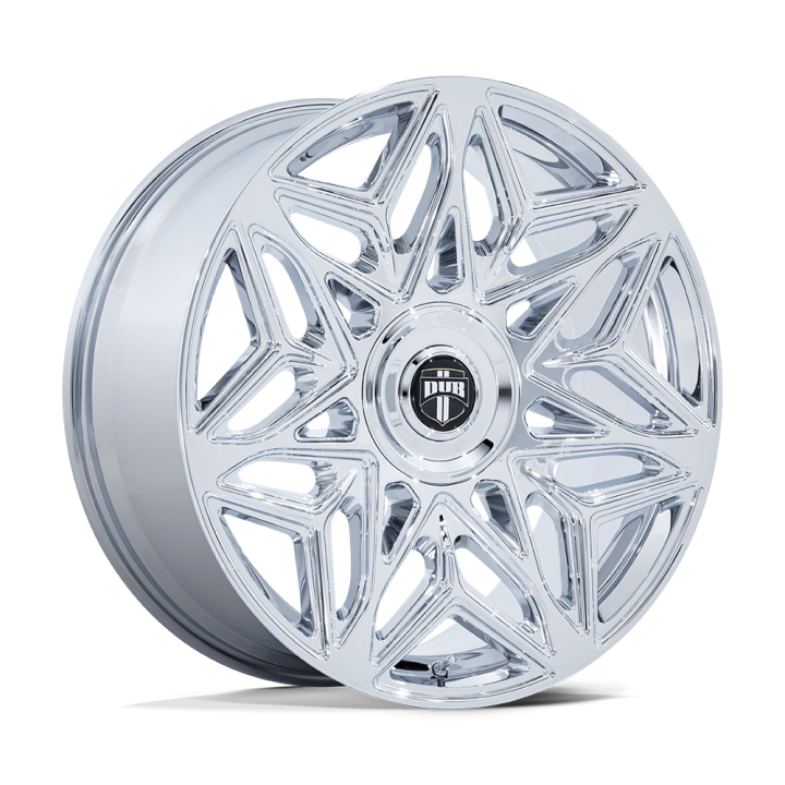 Jantă de Aluminiu, DUB DC274 ANOMALY, 24x10.0, ET 25, 6x135 / 6x139.7, 100.3, Crom - EDK.ro