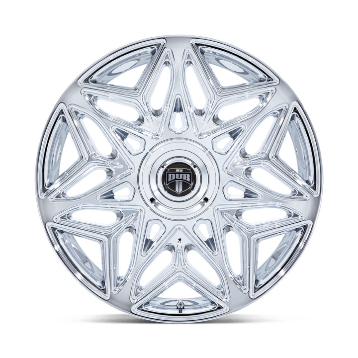 Jantă de Aluminiu, DUB DC274 ANOMALY, 24x10.0, ET 25, 6x135 / 6x139.7, 100.3, Crom - EDK.ro