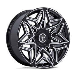Alloy Wheel, DUB DC274 ANOMALY, 24x10.0, ET 25, 6x135 / 6x139.7, 100.3, Black - EDK.ro