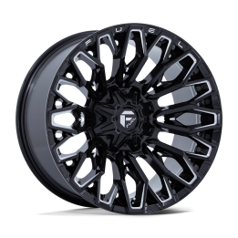 Alloy Wheel, FUEL FC865 STRIKE, 20x10.0, ET -18, 6x135 / 6x139.7, 106.1, Black - EDK.ro