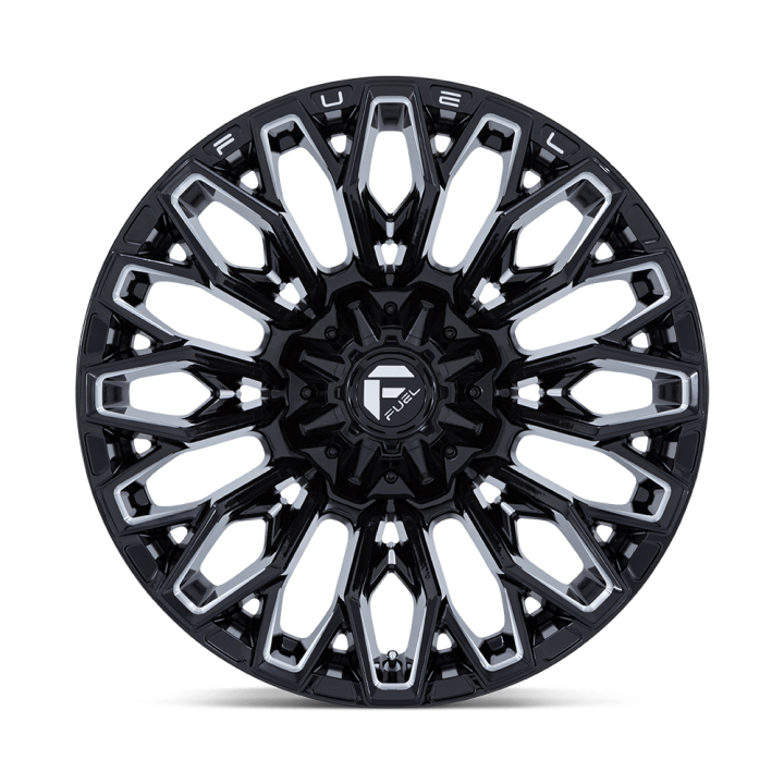 Alloy Wheel, FUEL FC865 STRIKE, 20x10.0, ET -18, 6x135 / 6x139.7, 106.1, Black - EDK.ro
