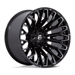 Alloy Wheel, FUEL FC865 STRIKE, 22x12.0, ET -44, 6x135 / 6x139.7, 106.1, Black - EDK.ro