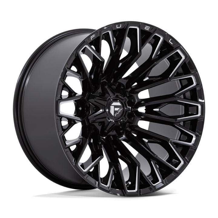 Alloy Wheel, FUEL FC865 STRIKE, 22x12.0, ET -44, 6x135 / 6x139.7, 106.1, Black - EDK.ro