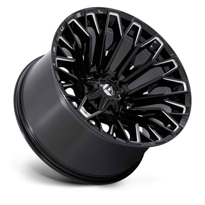 Alloy Wheel, FUEL FC865 STRIKE, 22x12.0, ET -44, 6x135 / 6x139.7, 106.1, Black - EDK.ro
