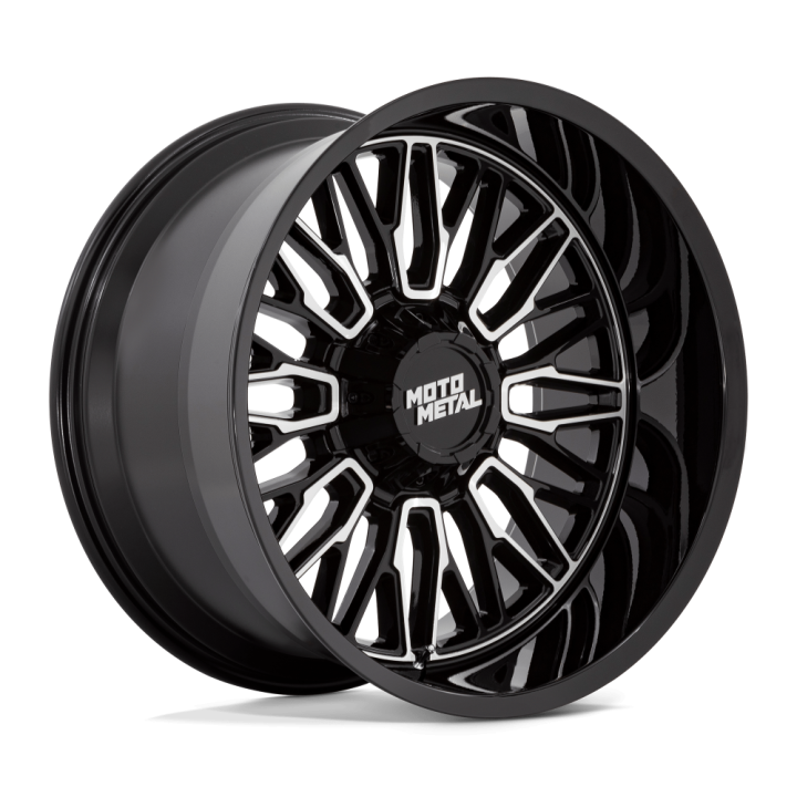 Alloy Wheel, MOTO Metal MO809 STINGER, 20x10.0, ET -18, 6x135 / 6x139.7, 106.1, Black - EDK.ro
