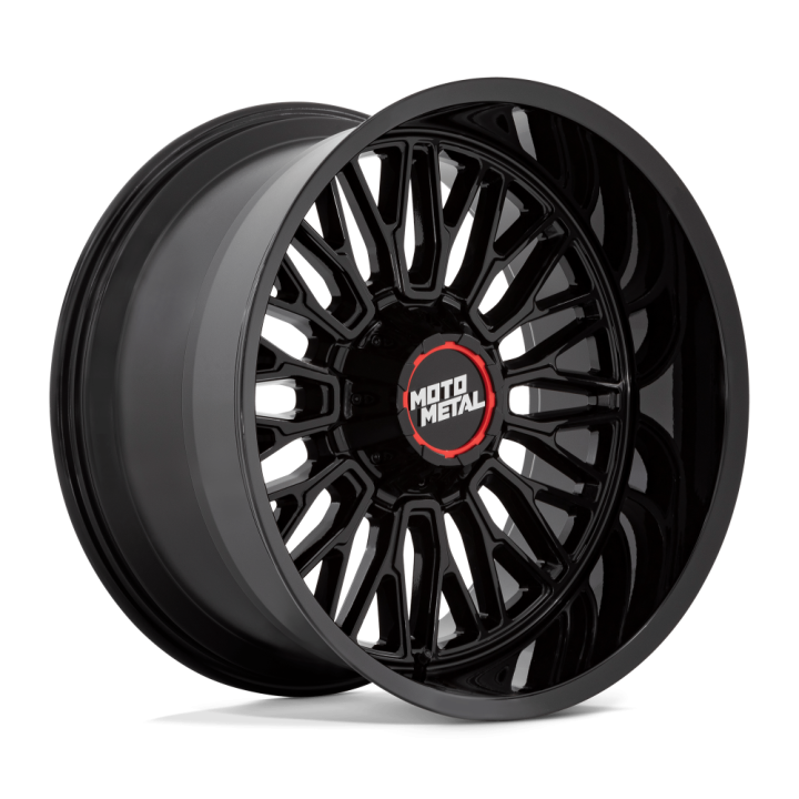 Alloy Wheel, MOTO Metal MO809 STINGER, 20x9.0, ET 18, 6x135 / 6x139.7, 106.1, Black - EDK.ro