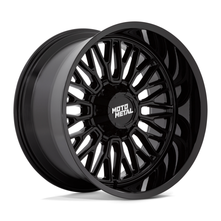 Jantă de Aluminiu, MOTO Metal MO809 STINGER, 22x10.0, ET -18, 6x135 / 6x139.7, 106.1, Negru - EDK.ro