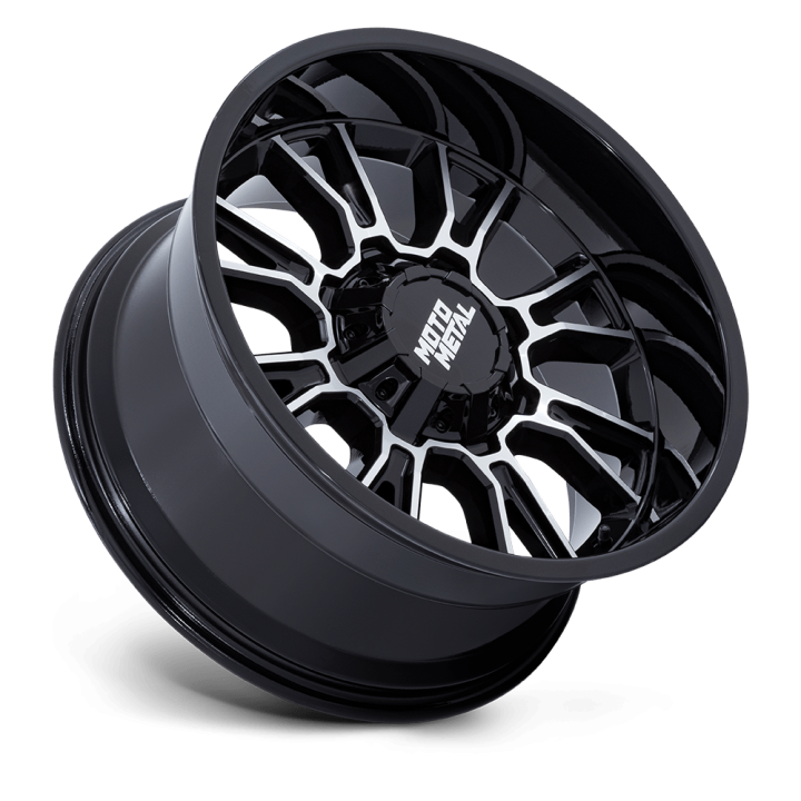 Alloy Wheel, MOTO Metal MO810 LEGACY, 17x9.0, ET 20, 6x135 / 6x139.7, 106.1, Black - EDK.ro