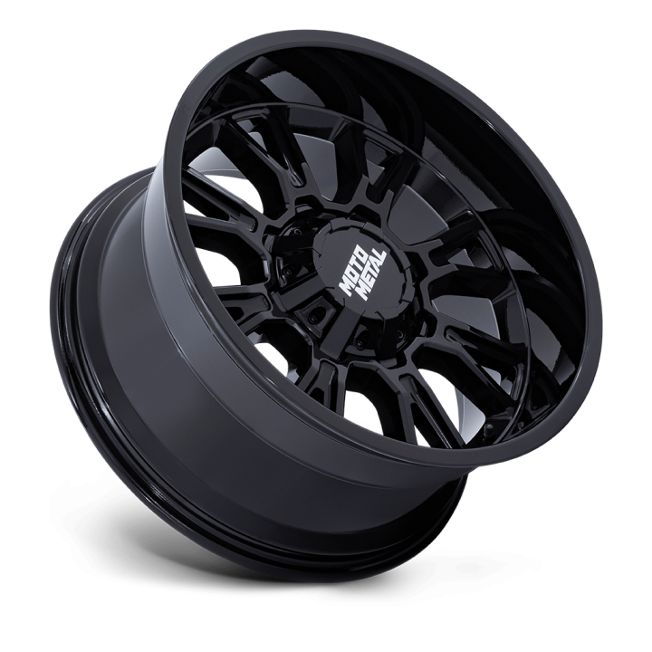Alloy Wheel, MOTO Metal MO810 LEGACY, 22x9.0, ET 1, 6x135 / 6x139.7, 106.1, Black - EDK.ro