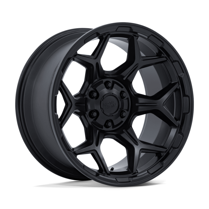 Alloy Wheel, MOTO Metal MO815 DUX, 20x9.0, ET 1, 6x135 / 6x139.7, 106.1, Black - EDK.ro