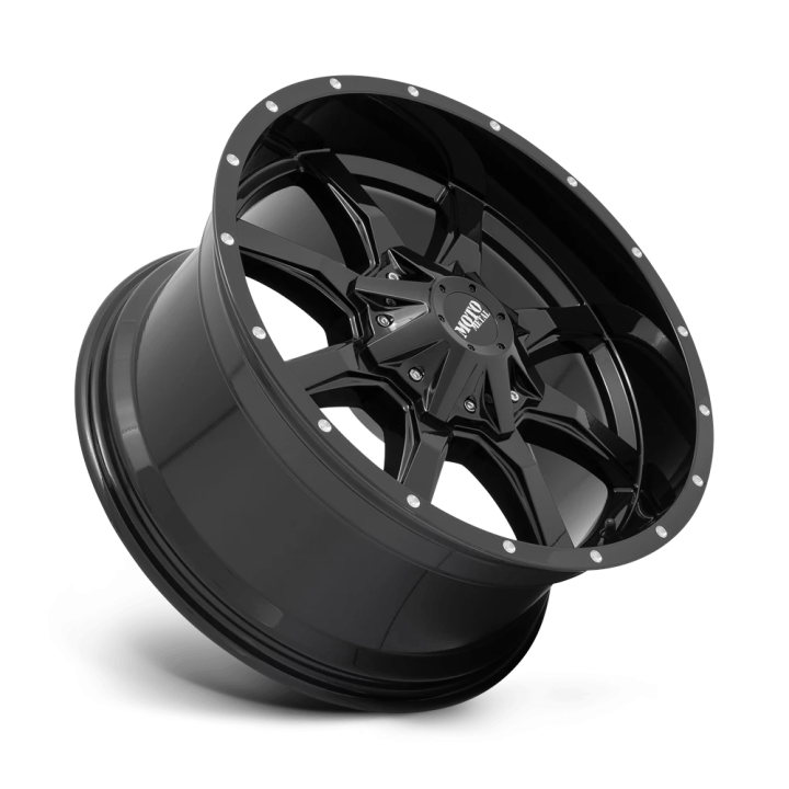 Alloy Wheel, MOTO Metal MO970, 20x10.0, ET -24, 6x135 / 6x139.7, 106.1, Black - EDK.ro