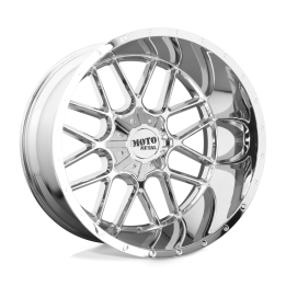 Jantă de Aluminiu, MOTO Metal MO986 SIEGE, 20x9.0, ET 0, 6x135 / 6x139.7, 106.1, Crom - EDK.ro