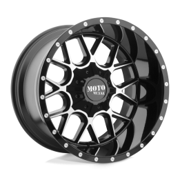 Jantă de Aluminiu, MOTO Metal MO986 SIEGE, 20x9.0, ET 18, 6x135 / 6x139.7, 106.1, Negru - EDK.ro