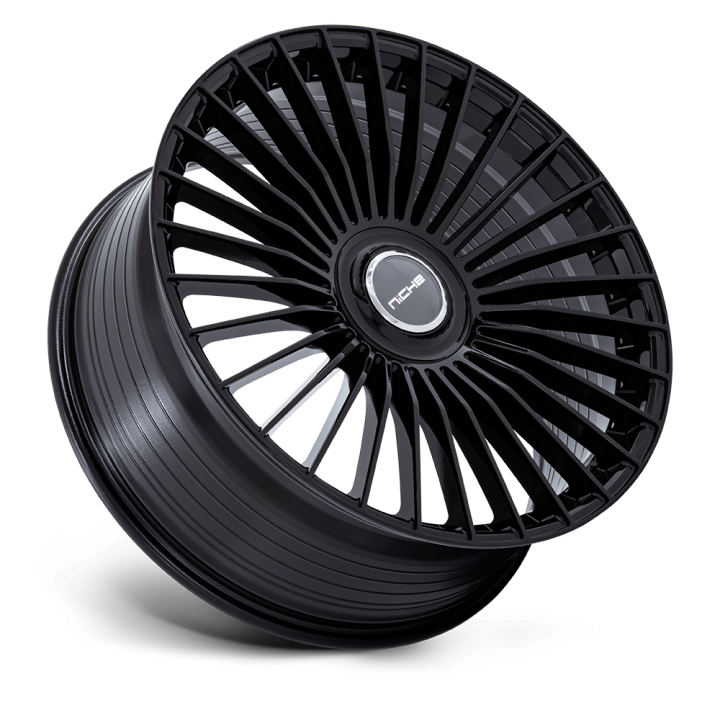 Alloy Wheel, Niche Road Wheels NC282 SERENE, 24x10.0, ET 30, 6x135 / 6x139.7, 100.3, Black - EDK.ro