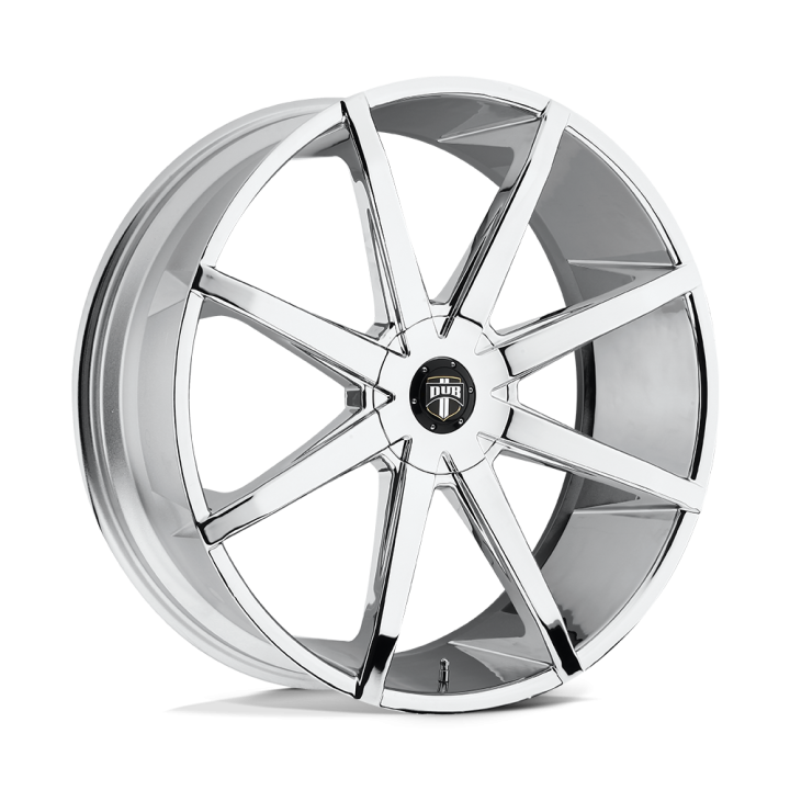 Jantă de Aluminiu, DUB S201 PUSH, 22x9.5, ET 25, 6x135 / 6x139.7, 87.1, Crom - EDK.ro