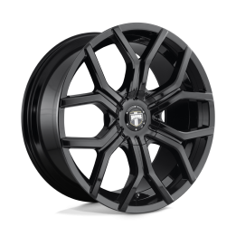 Jantă de Aluminiu, DUB S208 ROYALTY, 22x9.5, ET 30, 6x135 / 6x139.7, 87.1, Negru - EDK.ro