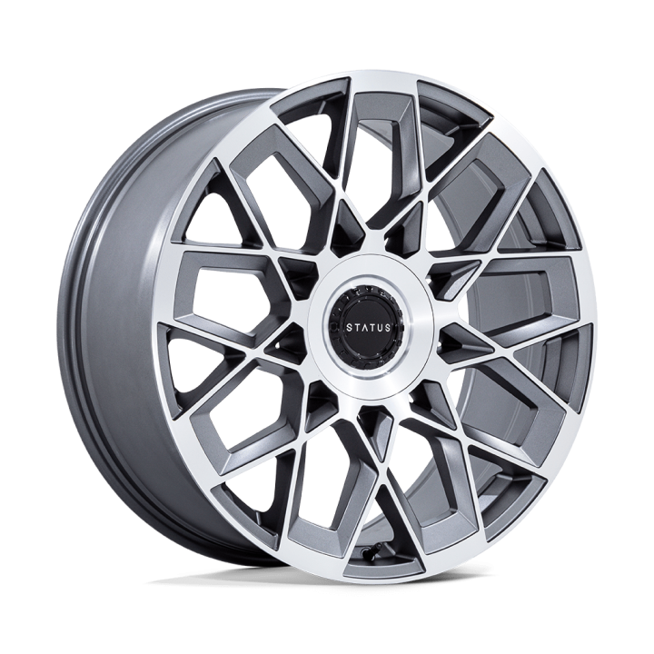 Jantă de Aluminiu, STATUS ST005 MATRIX, 24x10.0, ET 30, 6x135 / 6x139.7, 100.3, Roșu - EDK.ro