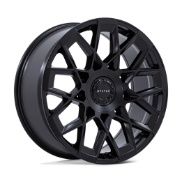 Alloy Wheel, STATUS ST005 MATRIX, 22x9.5, ET 25, 6x135 / 6x139.7, 100.3, Black - EDK.ro