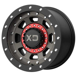 Jantă de Aluminiu, XD Series XD137 FMJ, 17x9.0, ET -12, 6x135 / 6x139.7, 106.25, Negru - EDK.ro
