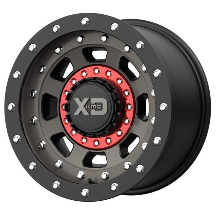Alloy Wheel, XD Series XD137 FMJ, 17x9.0, ET -12, 6x135 / 6x139.7, 106.25, Black - EDK.ro
