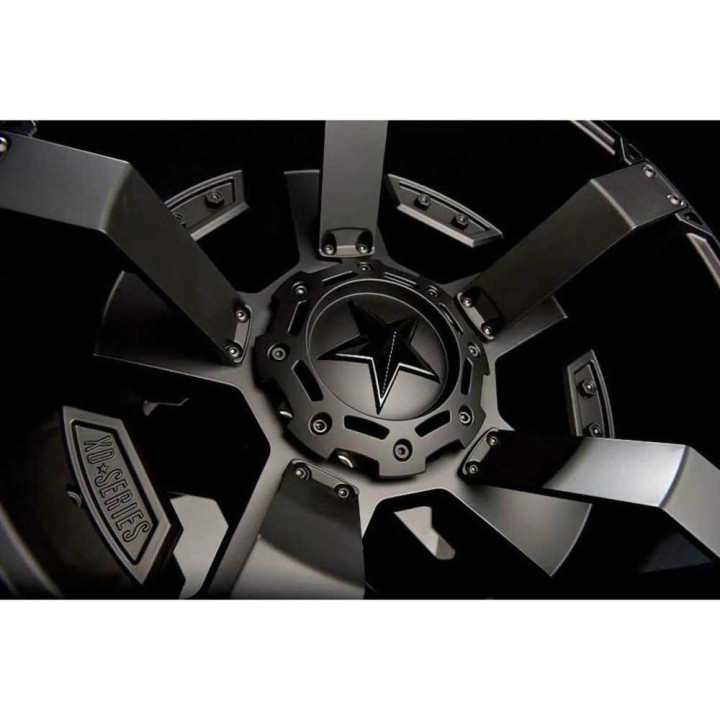 Alloy Wheel, XD Series XD811 ROCKSTAR II, 20x9.0, ET 18, 6x135 / 6x139.7, 106.25, Black - EDK.ro