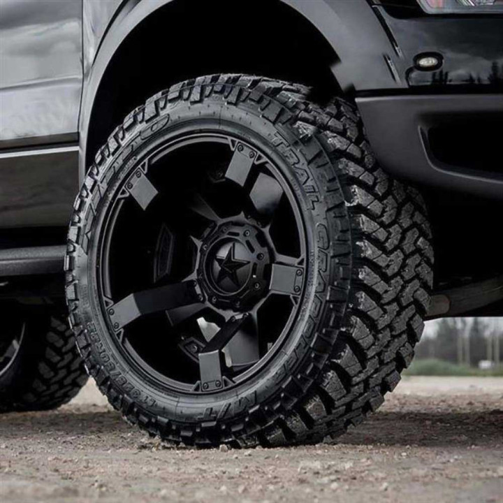 Jantă de Aluminiu, XD Series XD811 ROCKSTAR II, 20x9.0, ET 18, 6x135 / 6x139.7, 106.25, Negru - EDK.ro