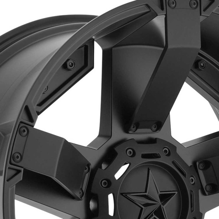 Alloy Wheel, XD Series XD811 ROCKSTAR II, 20x10.0, ET -24, 6x135 / 6x139.7, 106.25, Black - EDK.ro