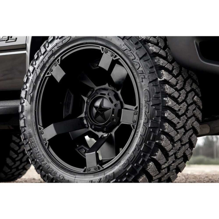 Alloy Wheel, XD Series XD811 ROCKSTAR II, 20x10.0, ET -24, 6x135 / 6x139.7, 106.25, Black - EDK.ro