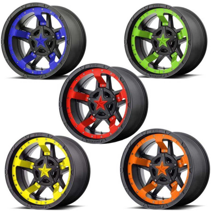 Alloy Wheel, XD Series XD827 ROCKSTAR III, 17x8.0, ET 20, 6x135 / 6x139.7, 106.25, Black - EDK.ro