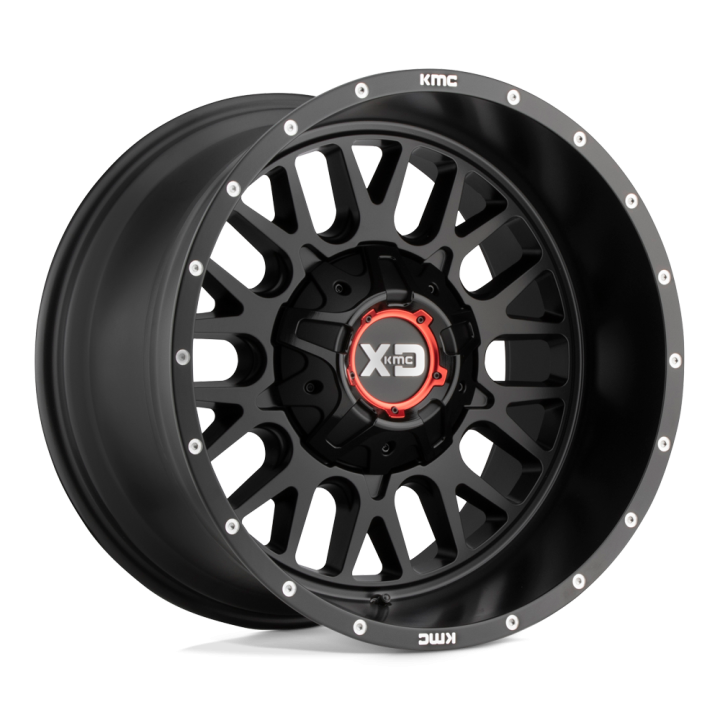 Alloy Wheel, XD Series XD842 SNARE, 20x10.0, ET -18, 6x135 / 6x139.7, 106.1, Black - EDK.ro