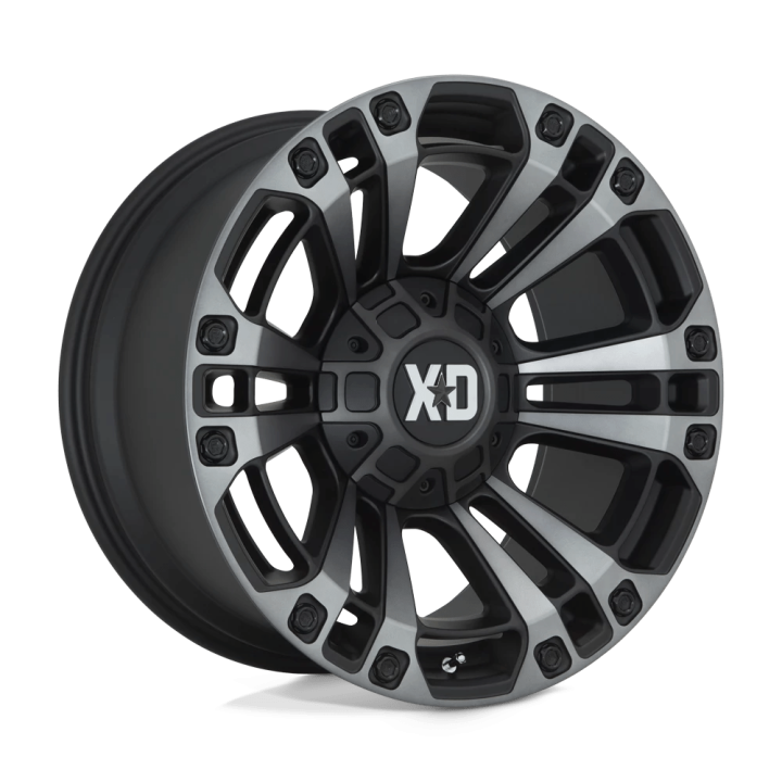 Jantă de Aluminiu, XD Series XD851 MONSTER III, 20x9.0, ET 0, 6x135 / 6x139.7, 106.1, Negru - EDK.ro