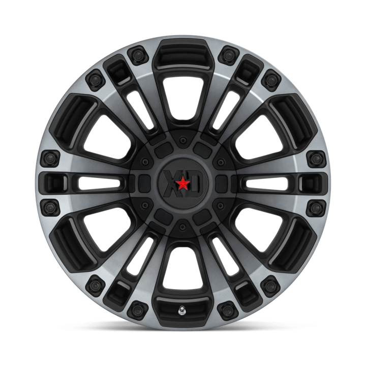 Jantă de Aluminiu, XD Series XD851 MONSTER III, 20x9.0, ET 0, 6x135 / 6x139.7, 106.1, Negru - EDK.ro
