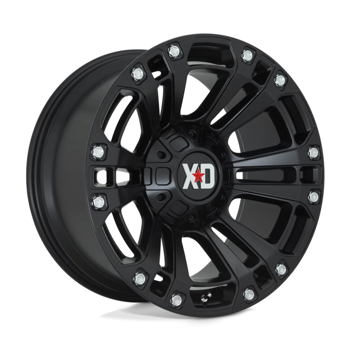 Jantă de Aluminiu, XD Series XD851 MONSTER III, 20x10.0, ET -18, 6x135 / 6x139.7, 106.1, Negru - EDK.ro