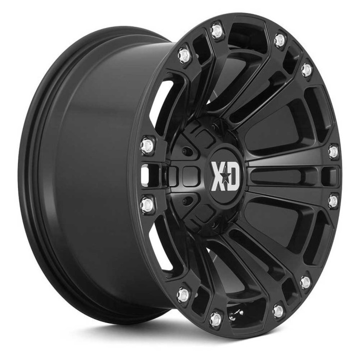 Alloy Wheel, XD Series XD851 MONSTER, 20x9.0, ET 18, 6x135 / 6x139.7, 106.25, Black - EDK.ro