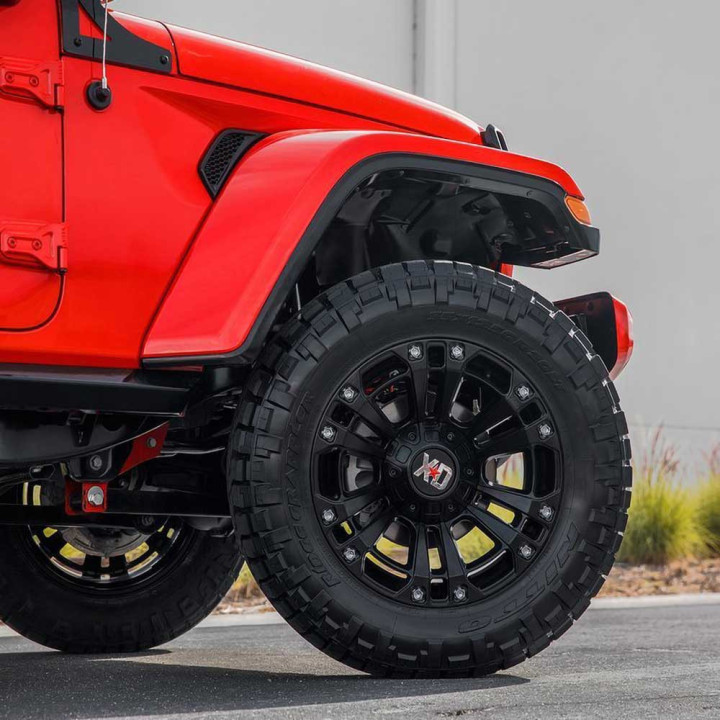 Alloy Wheel, XD Series XD851 MONSTER, 20x9.0, ET 18, 6x135 / 6x139.7, 106.25, Black - EDK.ro