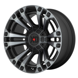 Alloy Wheel, XD Series XD851 MONSTER, 20x9.0, ET 18, 6x135 / 6x139.7, 106.25, Black - EDK.ro
