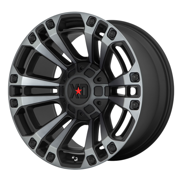 Jantă de Aluminiu, XD Series XD851 MONSTER, 20x9.0, ET 18, 6x135 / 6x139.7, 106.25, Negru - EDK.ro