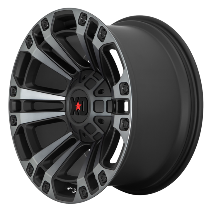 Jantă de Aluminiu, XD Series XD851 MONSTER, 20x9.0, ET 18, 6x135 / 6x139.7, 106.25, Negru - EDK.ro