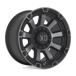 Jantă de Aluminiu, XD Series XD852 GAUNTLET, 17x9.0, ET 0, 6x135 / 6x139.7, 106.1, Negru - EDK.ro