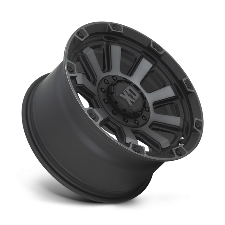 Alloy Wheel, XD Series XD852 GAUNTLET, 20x9.0, ET 0, 6x135 / 6x139.7, 106.1, Black - EDK.ro