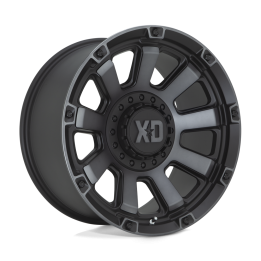 Jantă de Aluminiu, XD Series XD852 GAUNTLET, 20x10.0, ET -18, 6x135 / 6x139.7, 106.1, Negru - EDK.ro