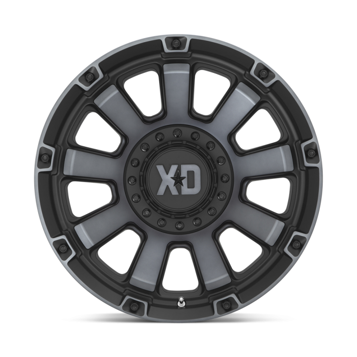 Alloy Wheel, XD Series XD852 GAUNTLET, 20x10.0, ET -18, 6x135 / 6x139.7, 106.1, Black - EDK.ro